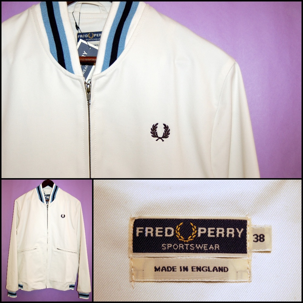 FRED PERRY Made in England Monkey Bomber Jacket 38